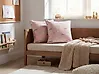 Koristetyynysetti 2 kpl ARALES 45 x 45 cm Puuvilla Pastellipinkki Eläinkuvio
