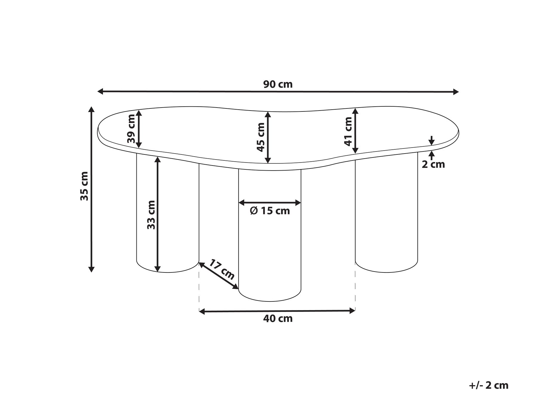Coffee Table CASABLANCA Marble White_883240
