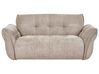 Sofa 2 Seater HALBA Fabric Taupe