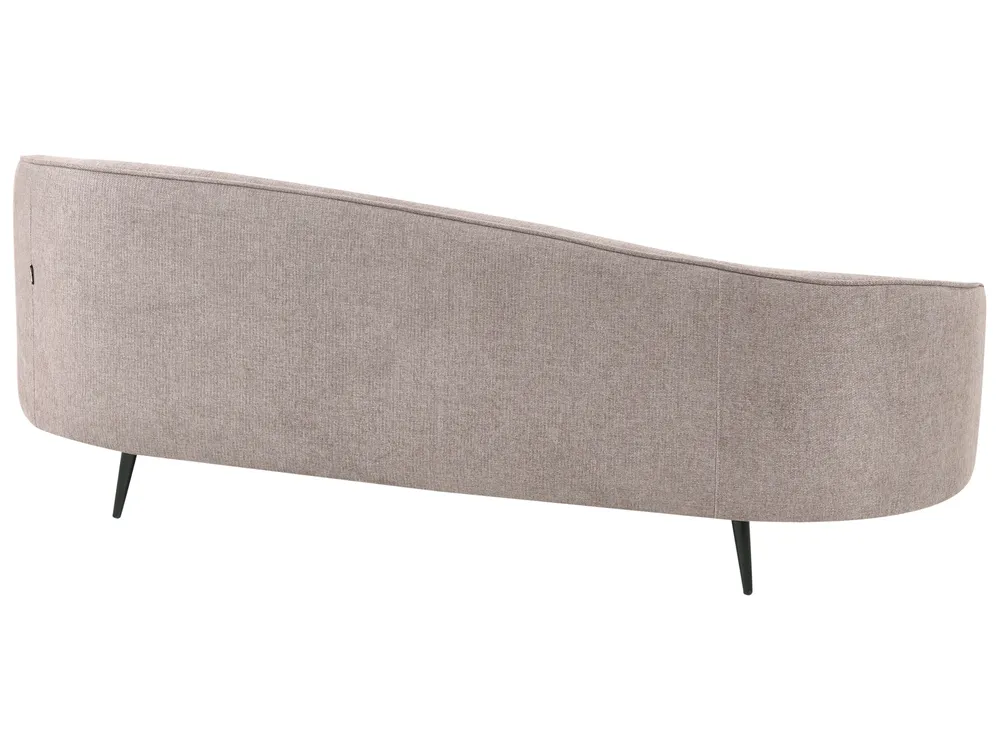 Sofa 2 Seater SAVAR Fabric Brown_949451