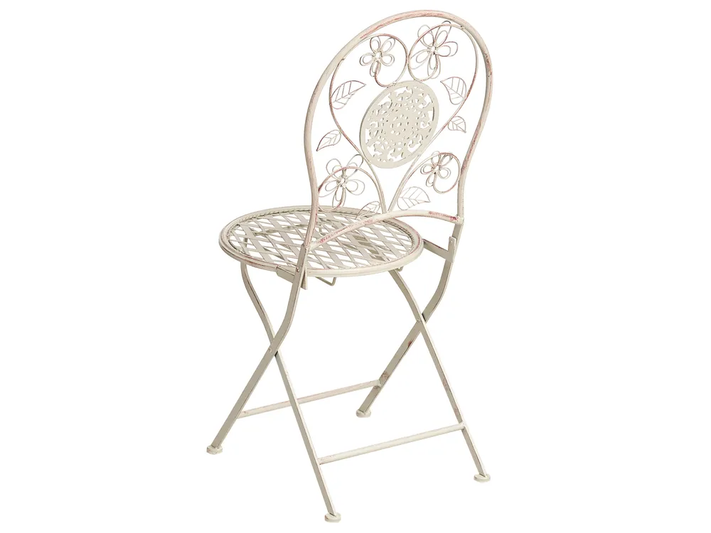 Bistro Set YAVIZA Metal Light Beige_1001849