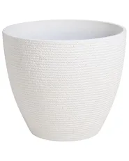 Set of 2 Plant Pots FRITILLARIA 50 cm Off-White_1123907