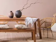 Garden Dining Set with Benches 6 Seater LIVORNO Acacia Wood Brown_883775