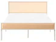 Sänky Polyrottinki AVANTON 140 x 200 cm Beige_1116812