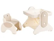 Lasten pöytä ja tuoli MILA Beige_1124423