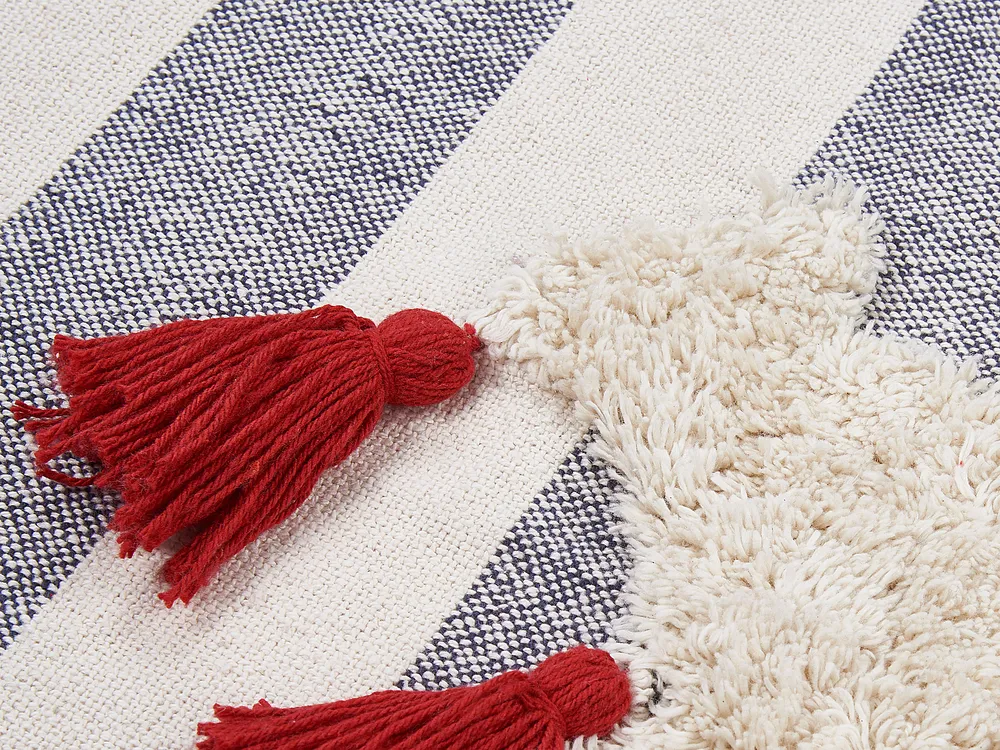 Blanket NAMTAR Cotton 125 x 150 cm White_860779