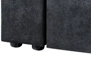 Sofa Bed 3 Seater FALSTER with Storage Fabric Black_878884