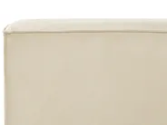 Bed Corduroy LINARDS 160 x 200 cm (EU King Size) Beige_876124