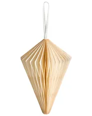 Set med 20 julgransdekorationer JOLSTRA Papper Beige_1030488