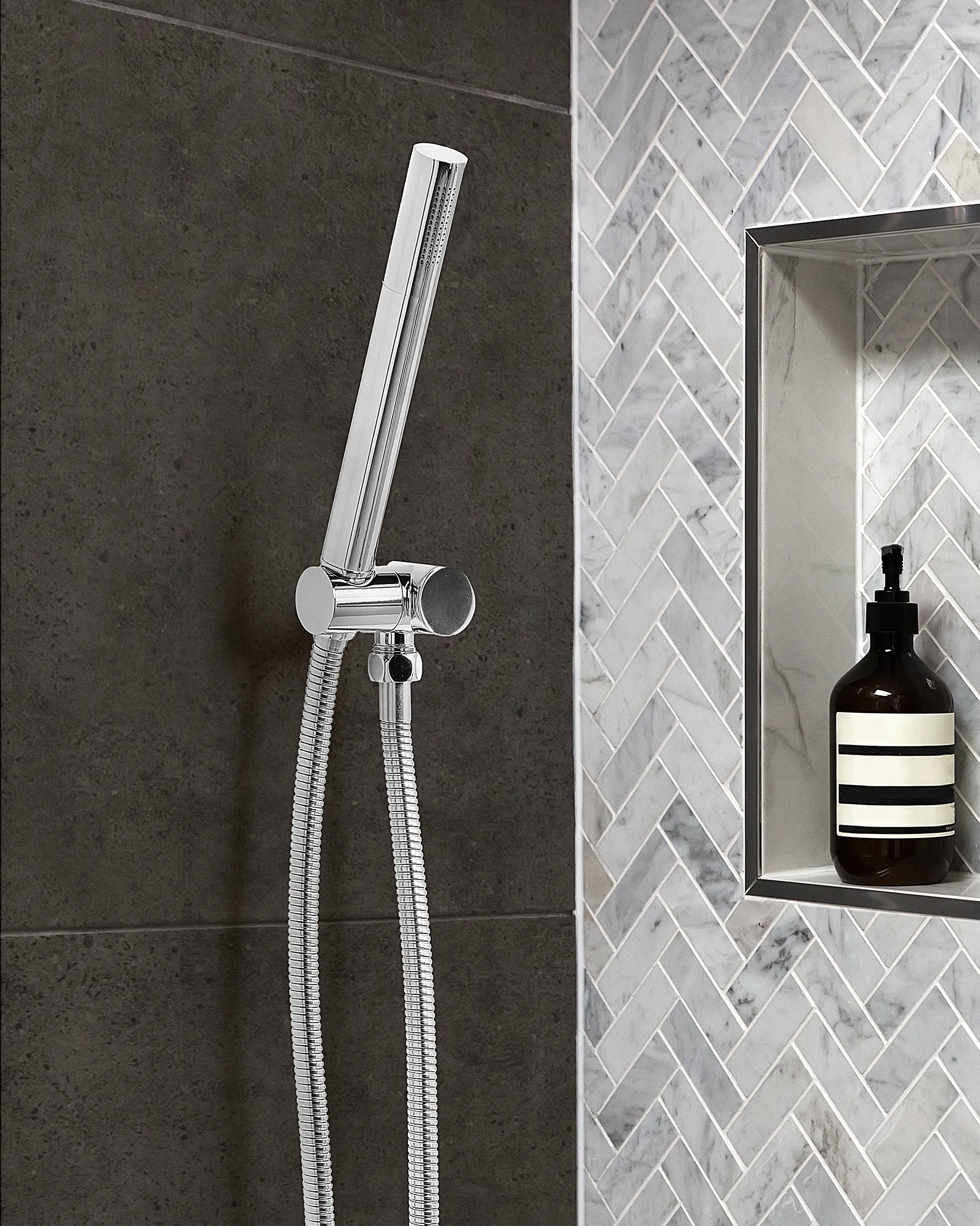 Shower Head MARFAU Brass Silver_980437