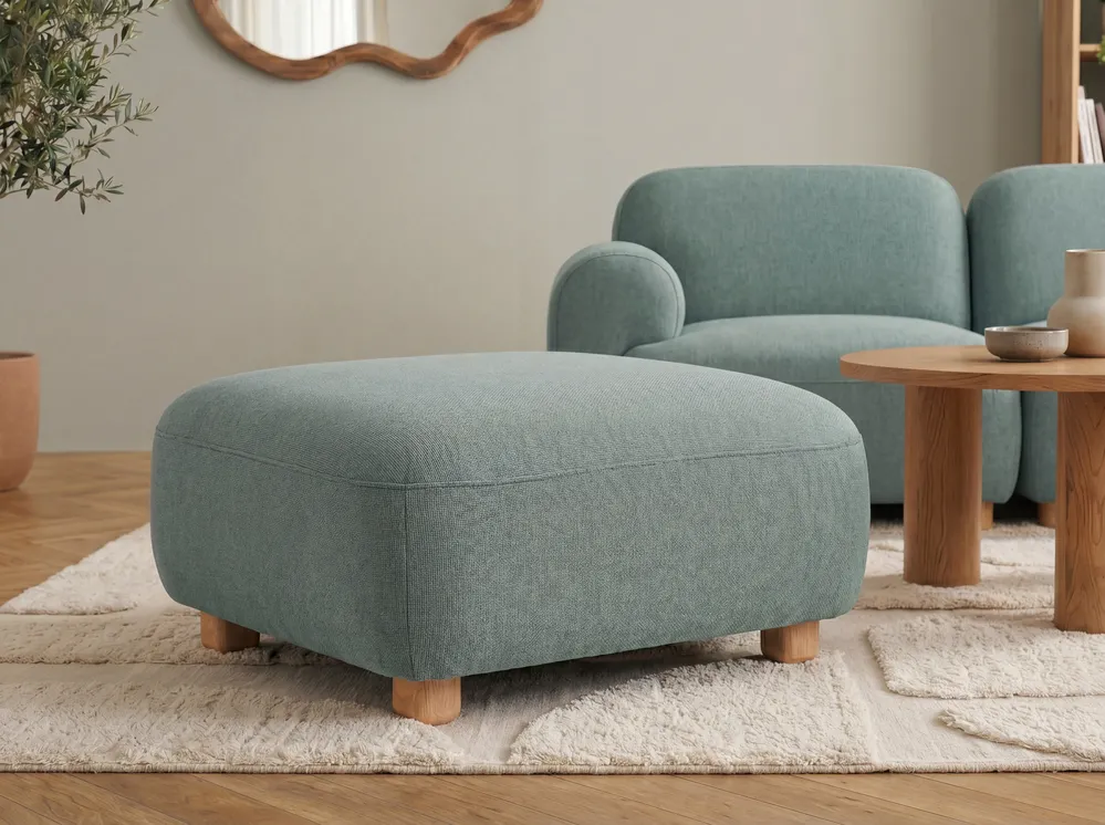 Ottoman AMLI Fabric Light Green