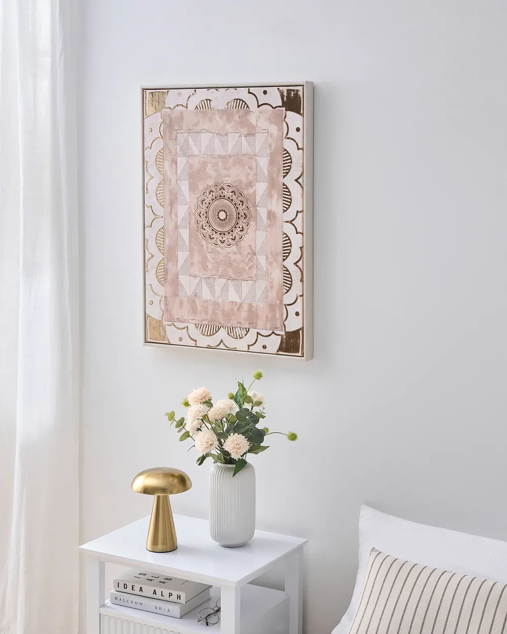 Canvas CALLAN Abstract Motif Gold