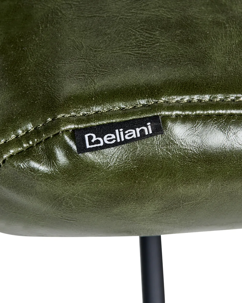 Desk Chair CANDOR Faux Leather Dark Green_993055