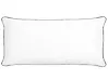 Tyyny PELISTER Korkea 40 x 80 cm Mikrokuitu Valkoinen
