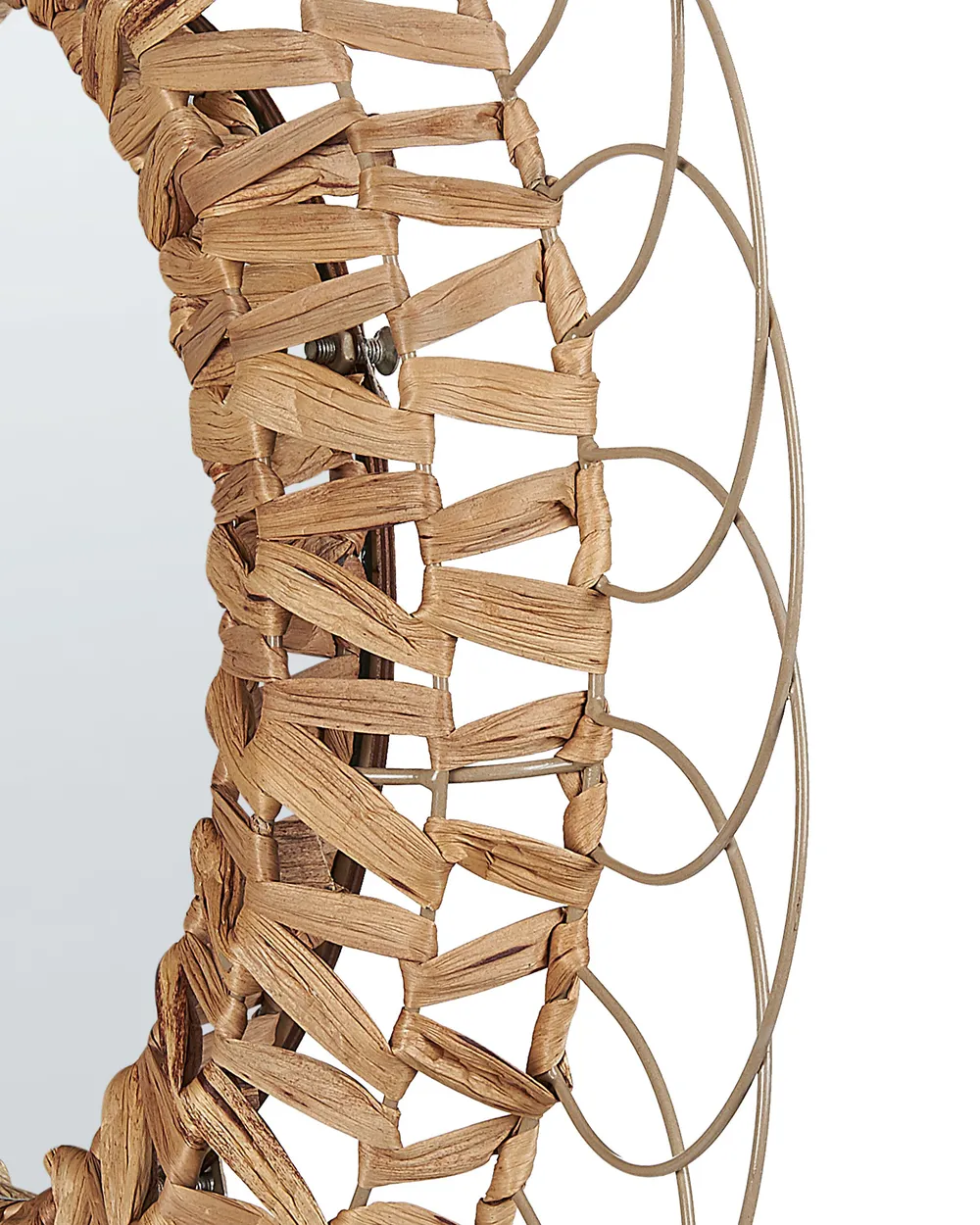 Seinäpeili PAMOL 67 cm 67 cm Punos Luonnonväri_904470