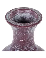 Decorative Vase KARDIA 57 cm Ceramic Brown_850336