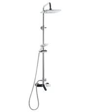 Mixer Shower Set with Rainshower HOWICK Silver_786787