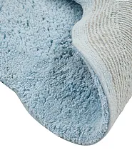 Kids Rug HODKA  Light Blue 80 x 120 cm Cotton with Cushion_1135133
