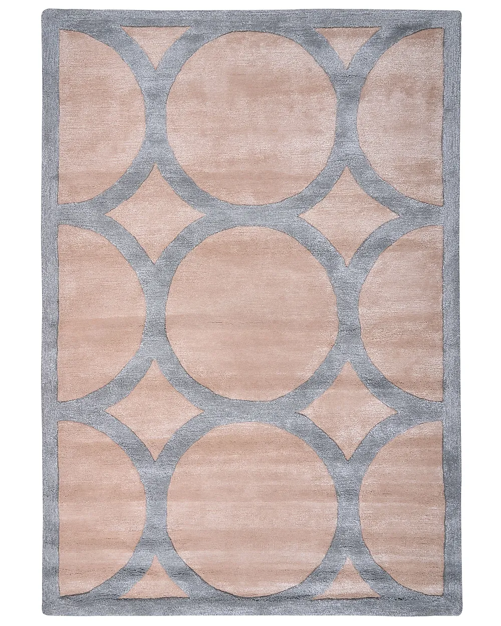 Rug MALAN Light Brown 160 x 230 cm Viscose_1183840