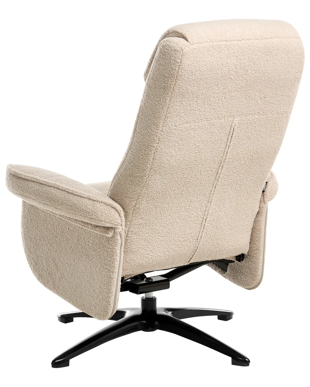 Recliner Chair GERAS Boucle Beige_1006989