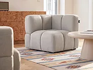 Corner Seat MAKSABERG Fabric Beige_1161727