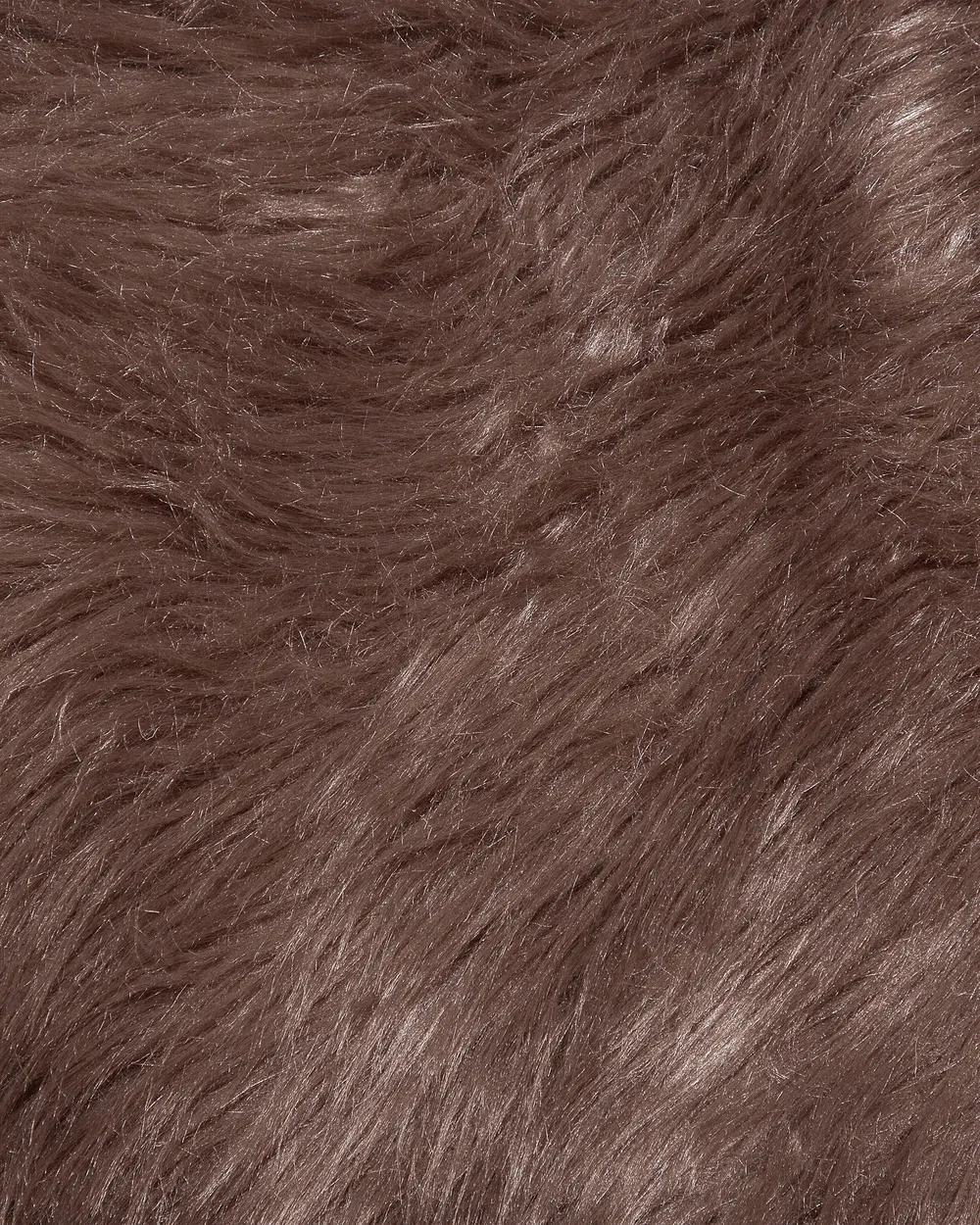 Faux Fur Rug MUNGO Brown 63 x 95 cm_710844