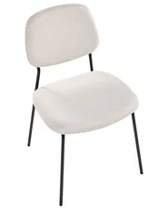 Set med 4 matstolar RILEY Ljusbeige_1042182