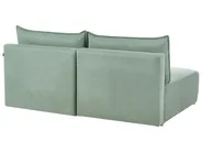 Modular Corner Sofa NERBO Fabric Light Green Left Hand_1035350
