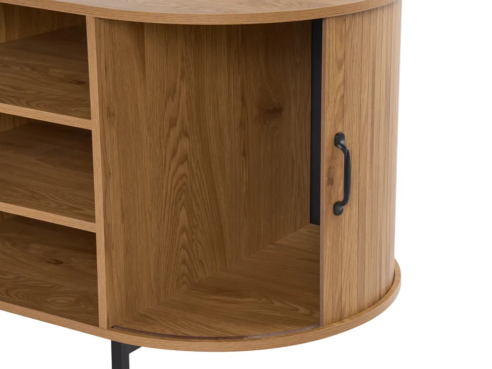 Corner Desk SOLARI 140 cm 140 cm Light Brown_1045907