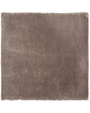 Shaggy Rug EVREN Light Brown 200 x 200 cm_758583