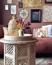 Serving Tray DAMANHUR Mango Wood Light Brown_1037795