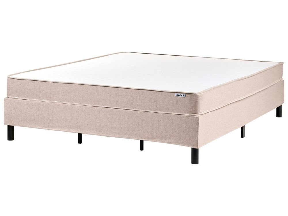 Kontinentalseng uten sengegavl COUNTESS 180 x 200 cm Beige