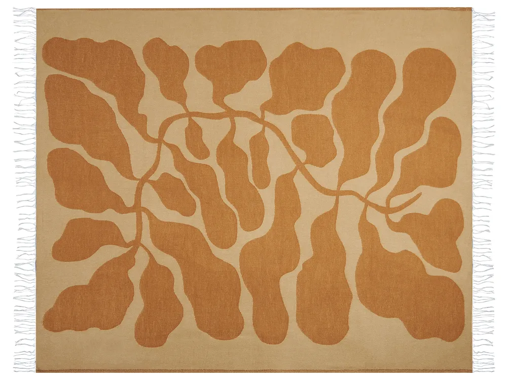 Blanket BANGRE 130 x 170 cm Orange_834855