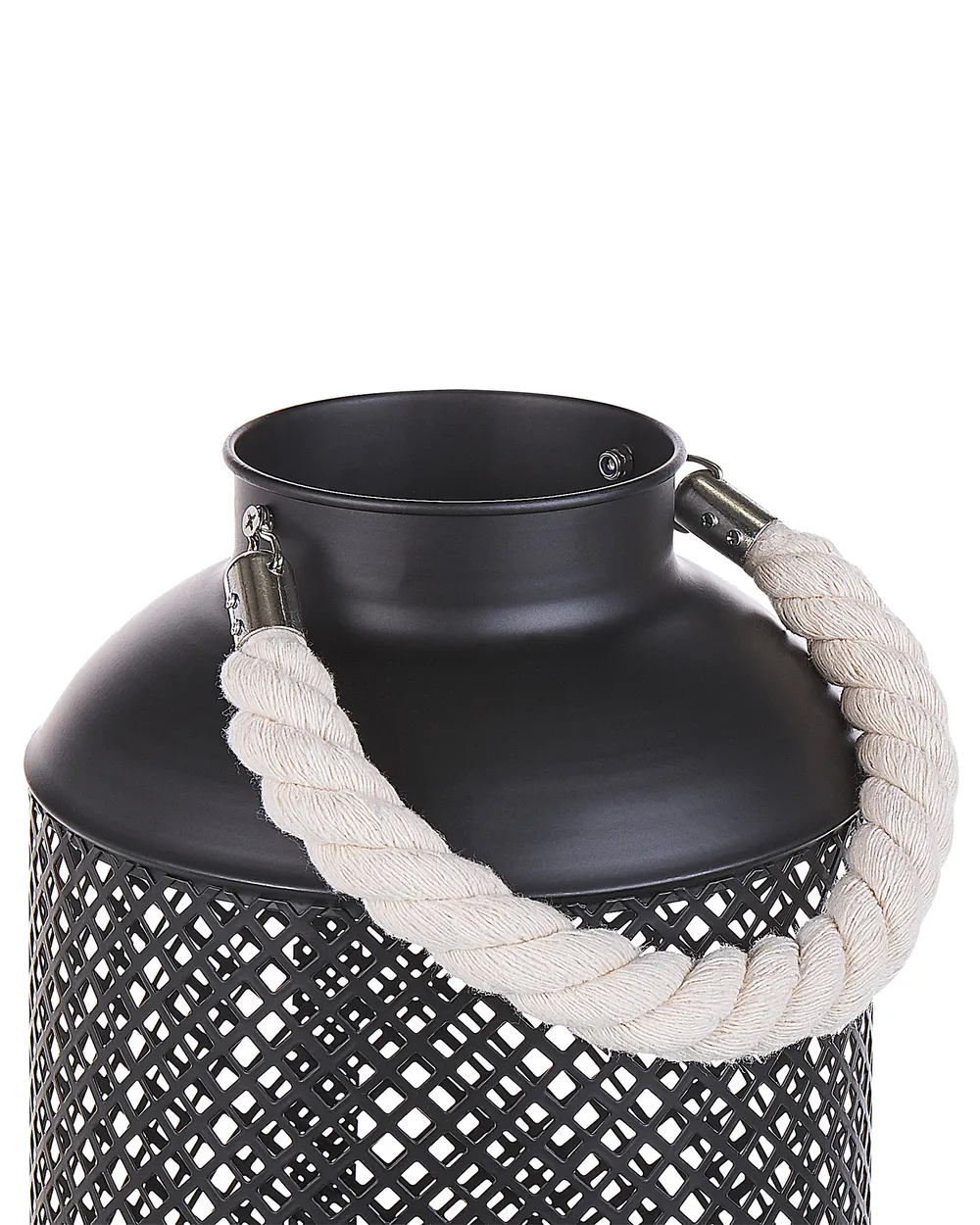 Lantern CORON 34 cm Metal Black_724219