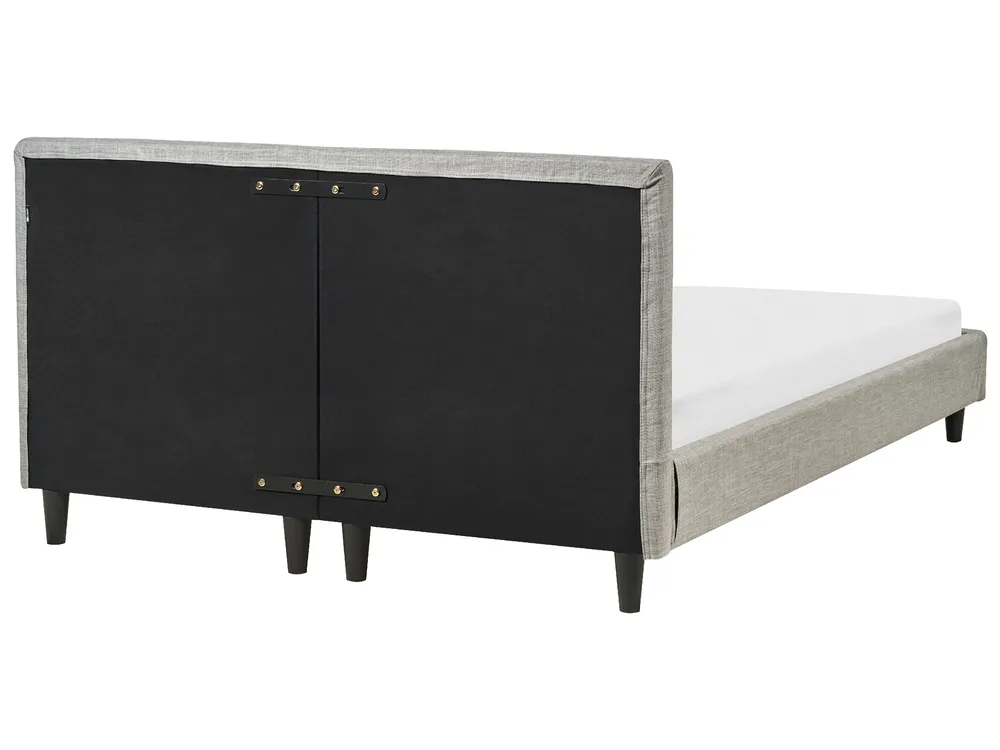 Bed Fabric FITOU 140 x 200 cm (EU Double) Light Grey_875861