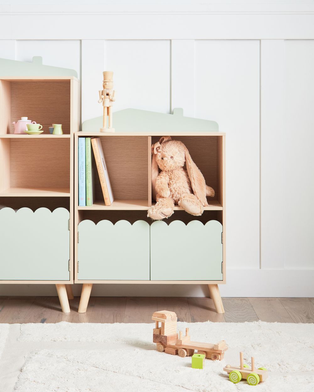 Hylle LACKEY 86 cm Lysegrønn