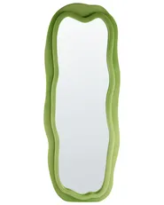 Wall Mirror BEAUNE 56 cm 160 cm Velvet Green_997998