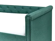 Trundle Bed Fabric LIBOURNE 90 x 200 cm (EU Single) Dark Green_729676