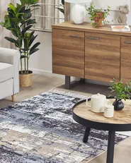 Rug KONAKLI Beige 140 x 200 cm_817348