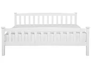 Bed Pine Wood GIVERNY 180 x 200 cm (EU Super King) White_754646