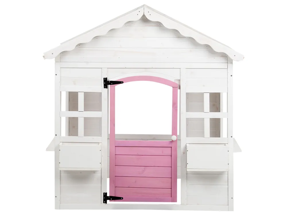 Garden Playhouse NIKAIA Fir Wood White_956488