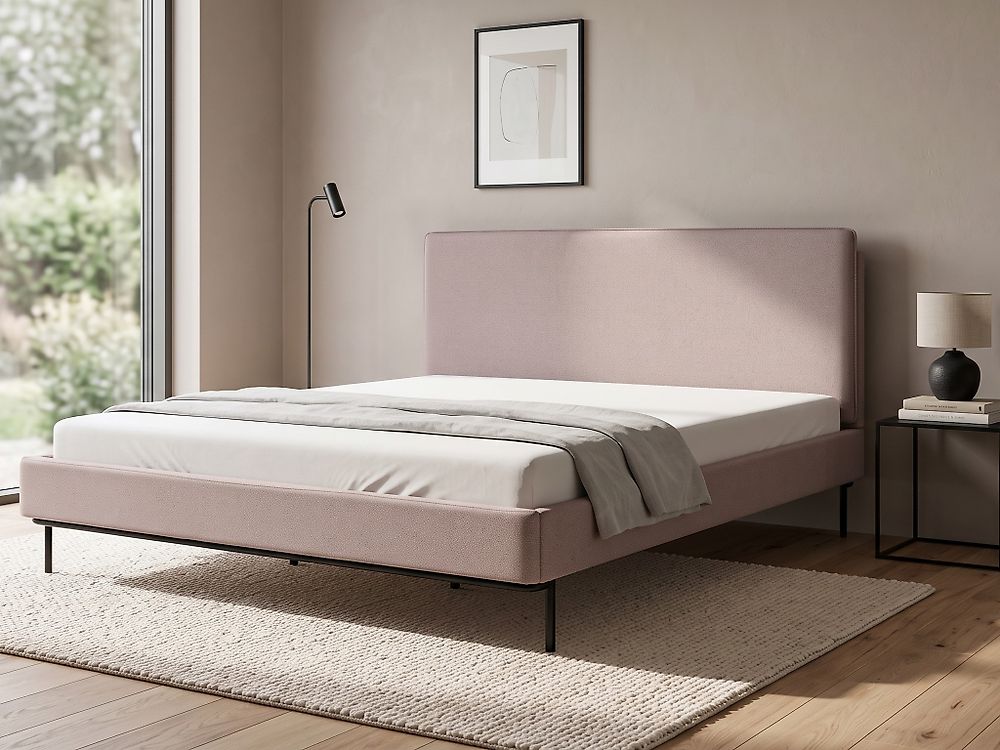 Bed Fabric CORIO 180 x 200 cm (EU Super King) Taupe
