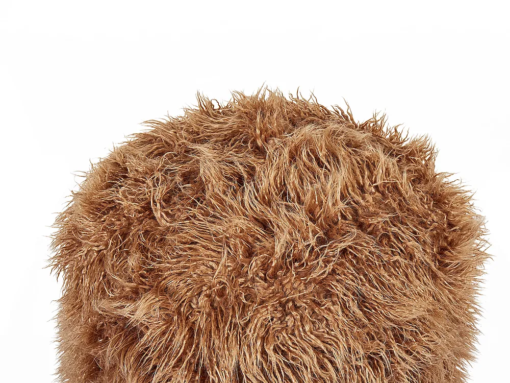 Sittpuff TUKKI Fuskpäls Brun_938908