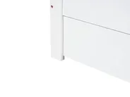 Bed with Storage Drawers without Headboard GIAT Wood White 160 x 200 cm (EU King Size)_1023323