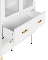 Vitriini MILORA 80 cm Valkoinen_979541