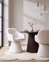 Matstol LIVONIA Chenille Off-White