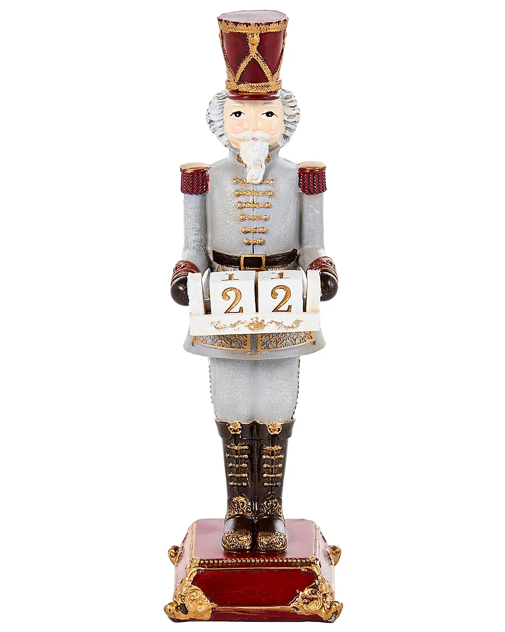 Set med 3 figuriner LED PELLOSNIEMI 32 cm Nötknäckare Flerfärgad_1175318