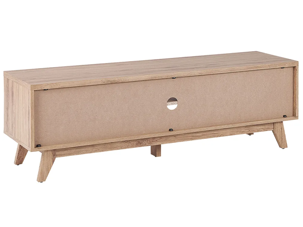 TV Stand PRESCOT Light Brown_810133