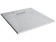 Suihkuallas AZZURRO 80 x 80 x 3 cm Harmaa_968679