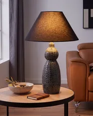 Table Lamp MATINA Ceramic Black_849293